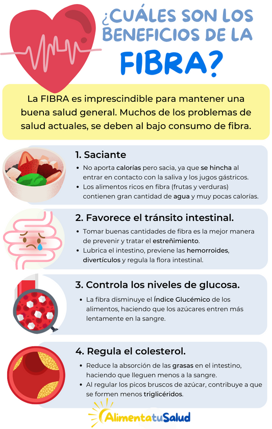 La FIBRA. ¿Por qué es tan importante en tu alimentación?