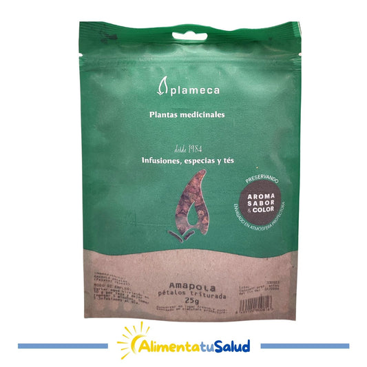 Amapola - pétalos - 25 g - Plameca