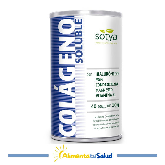 Col·lagen + Magnesi + Hialurònic + MSM + Condroitina + Vitamina C - 400 g - Sotya