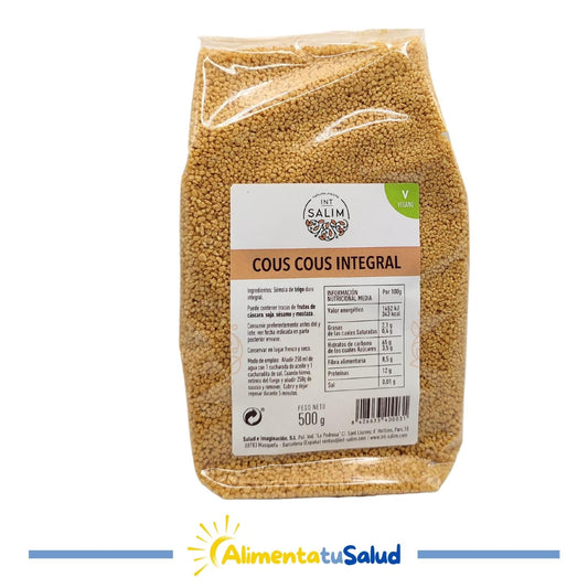 Cuscús Integral - 500 g - IntSalim