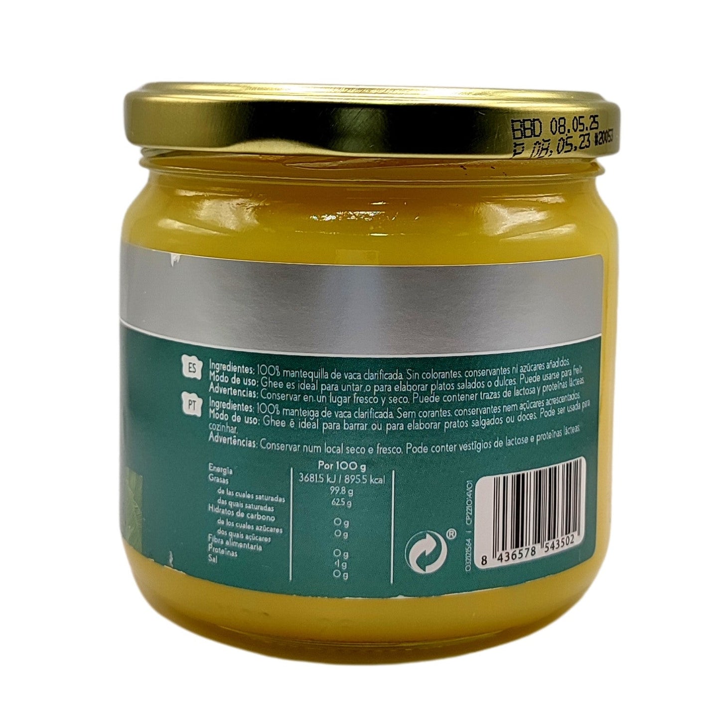 Mantega Ghee Bio Keto - 300 g - Drasanvi