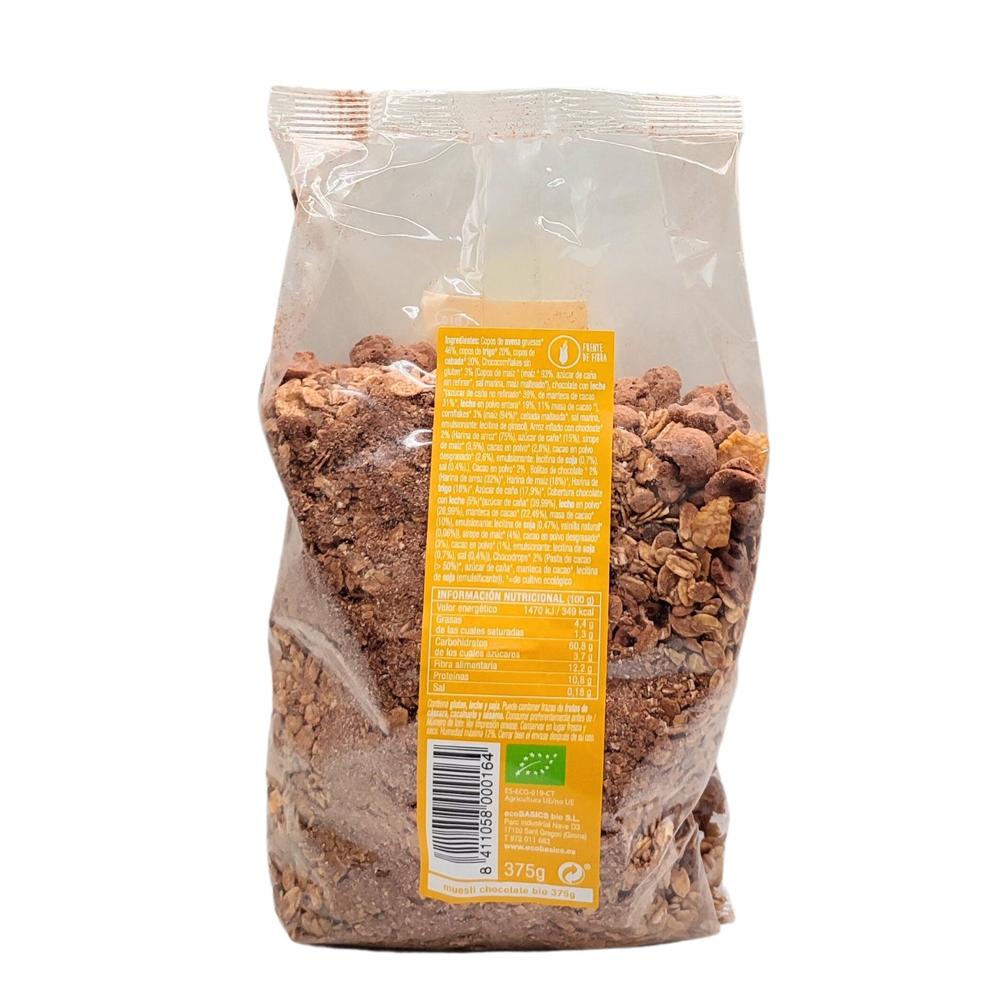 Muesli amb Xocolata - 375g - Eco Basics