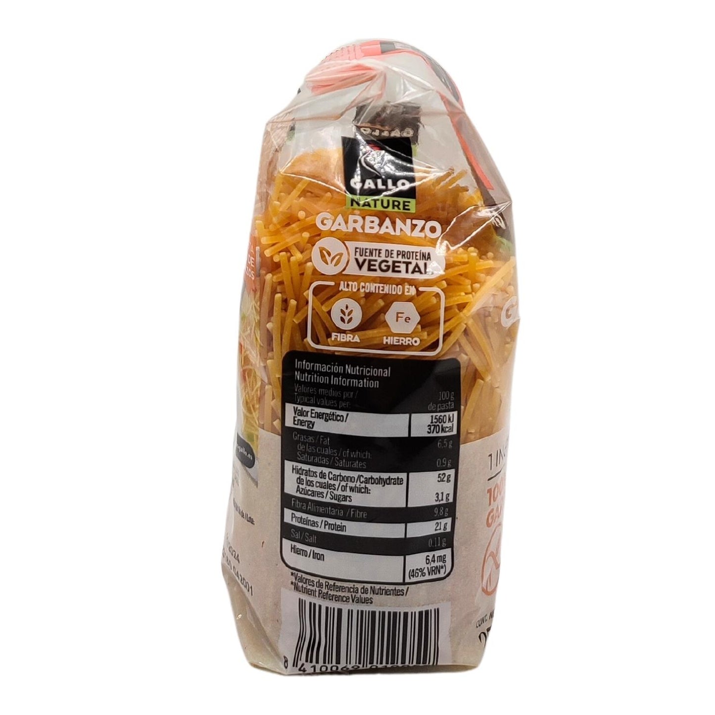 Fideos de Garbanzo - pasta de legumbres - 250 g - Gallo