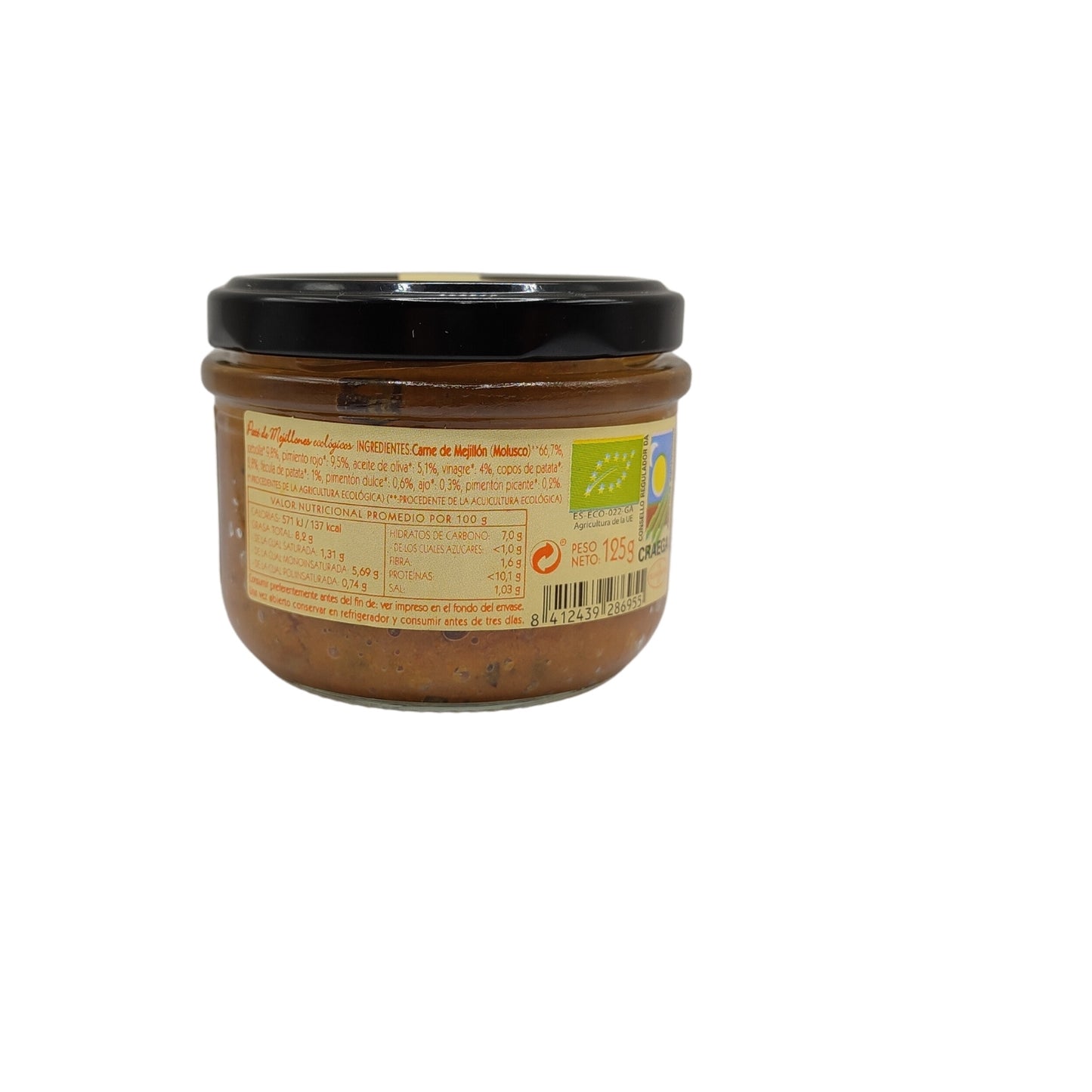 Pate Mejillón Eco - 150g - Pan Do Mar