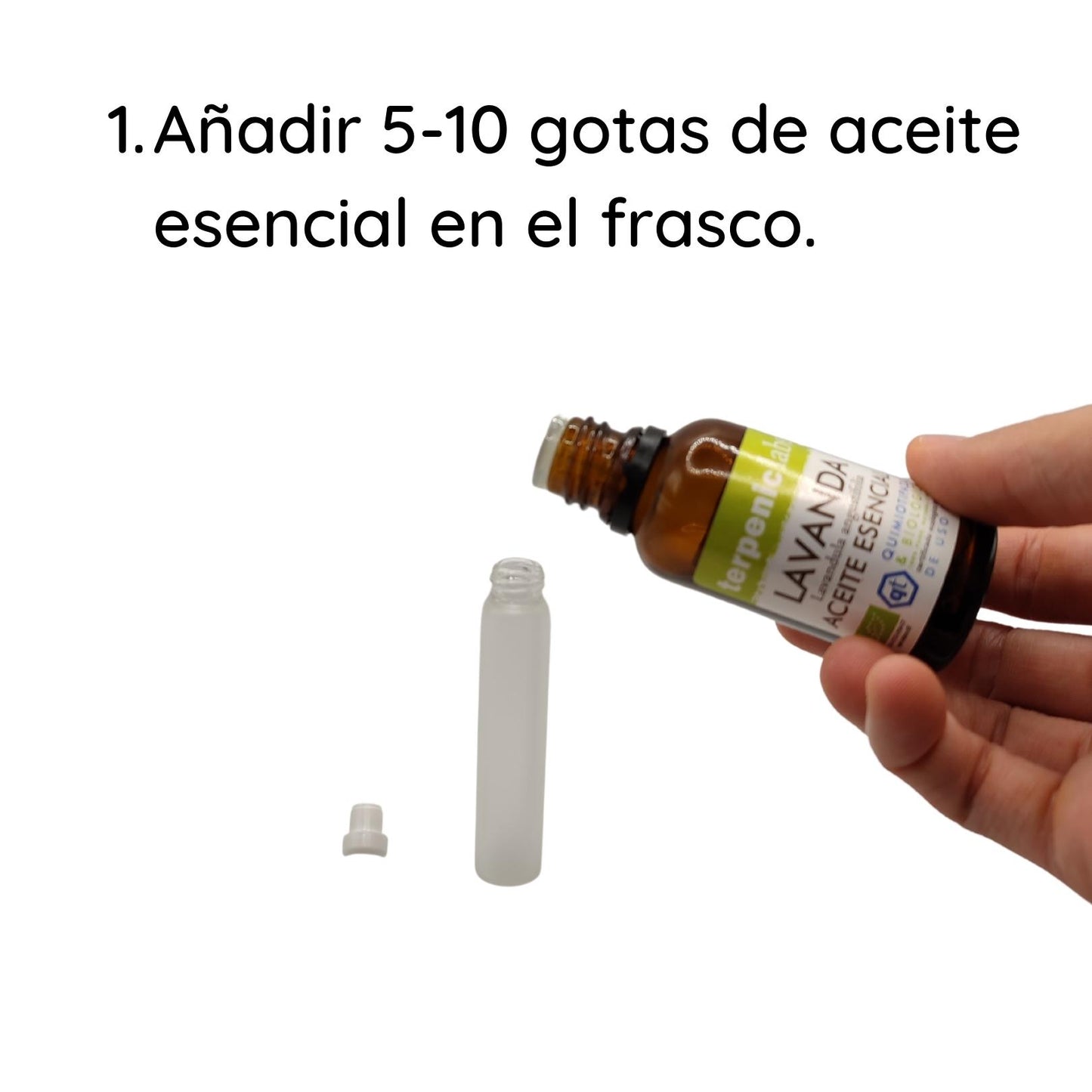 Roll On de vidrio - 7 ml - Aromaterapia