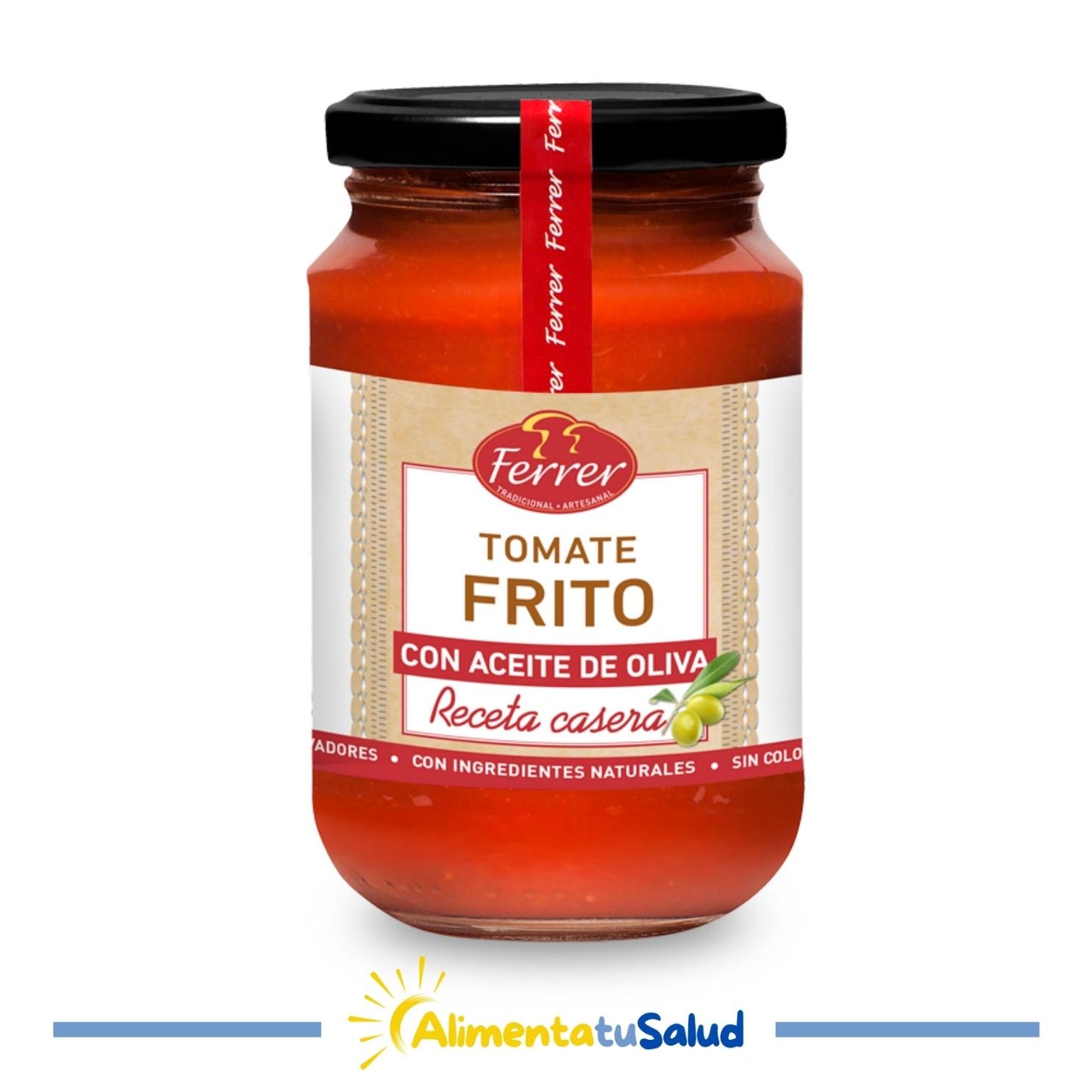 Tomate frito receta casera - 350 g - Ferrer