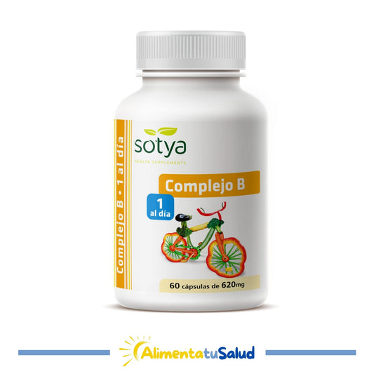 Vitaminas Complejo B - 60 cápsulas - Sotya