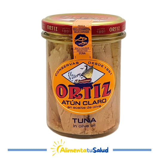 Tonyina clara en oli d'oliva - 220 g - Ortiz