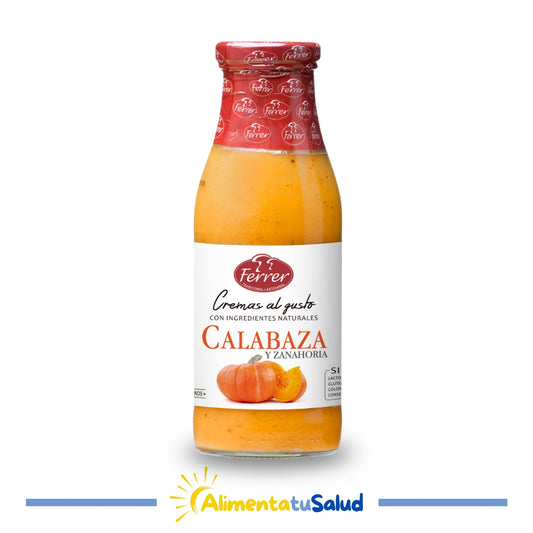 Crema de calabaza y zanahoria - 485 ml - Ferrer