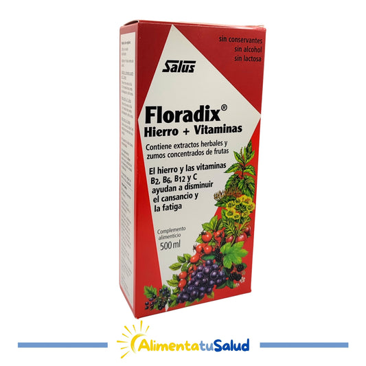 Floradix Ferro i vitamines - 500 ml - Salús