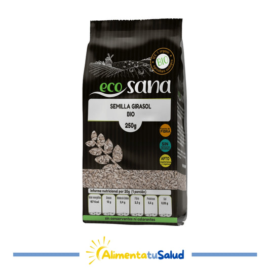 Llavors de Gira-sol crues - 250 g - EcoSana