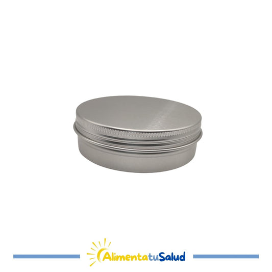 Tarro de aluminio para crema - 60 ml - Aromaterapia