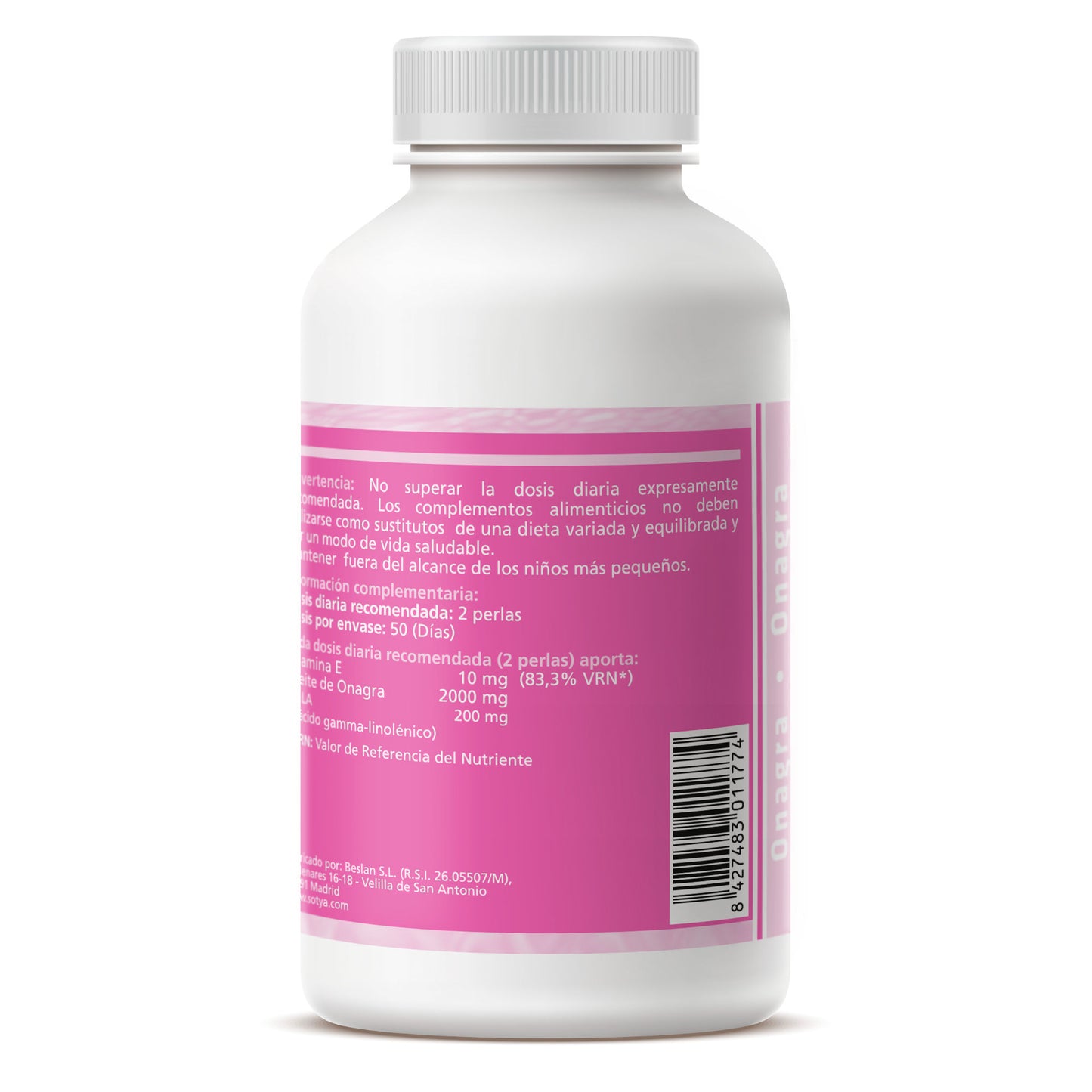 Aceite de Onagra - Sotya - 1.500mg