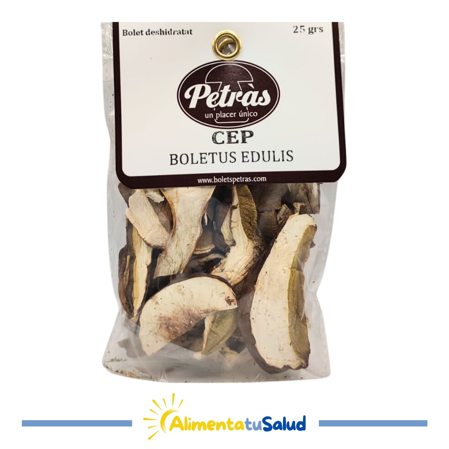 Boletus Edulis seta seca - 25 g - Petràs