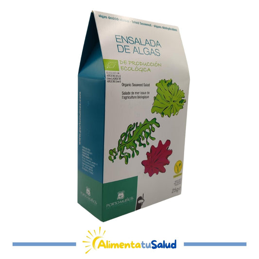 Ensalada de algas troceadas - 25 g - Porto Muiños