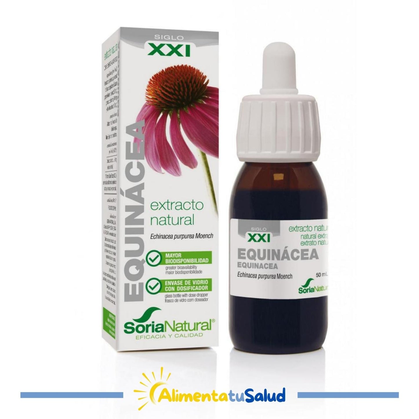 Extracto fluido de Equinácea - Soria Natural - 50 ml