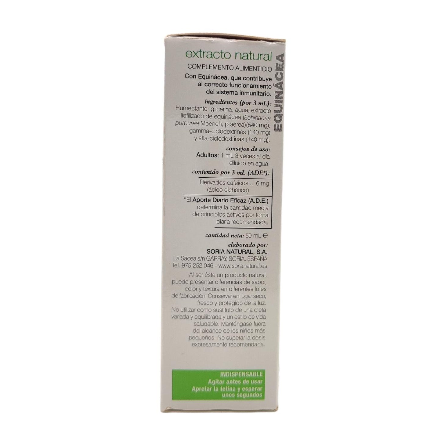 Extracto fluido de Equinácea - Soria Natural - 50 ml