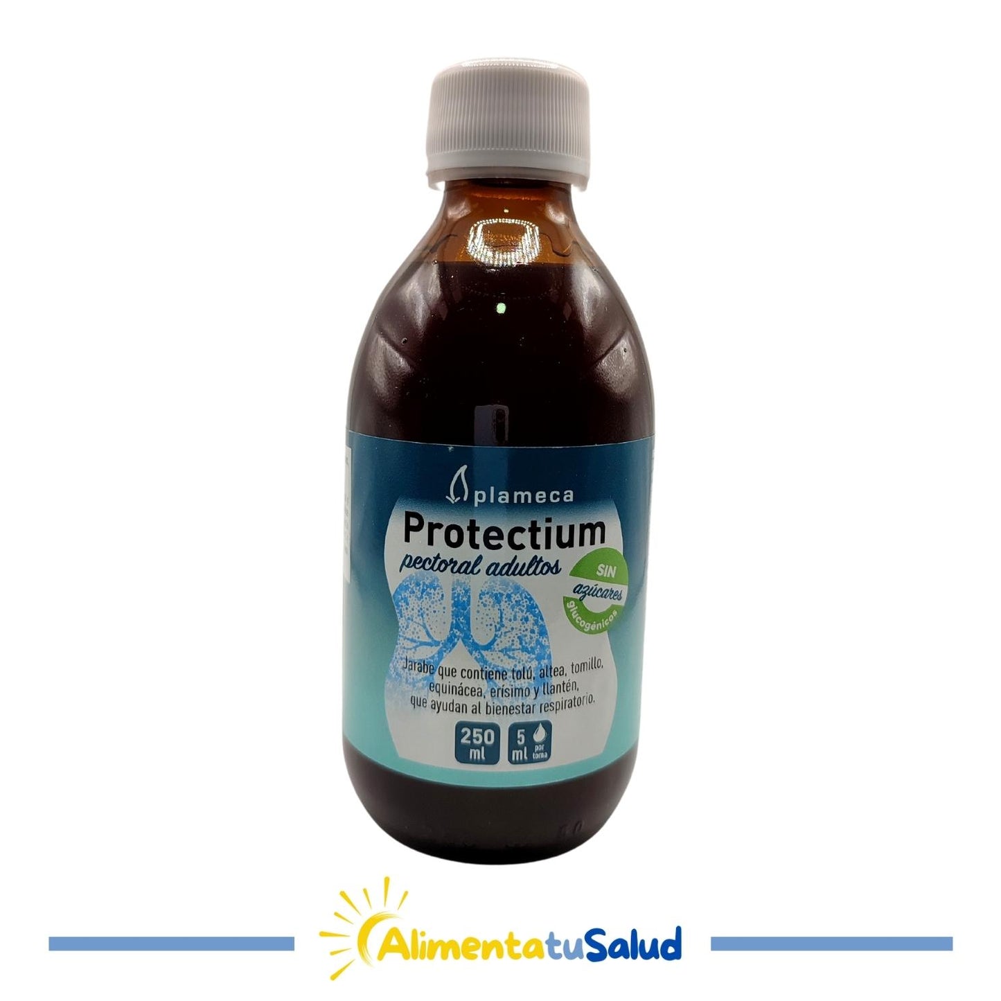 Jarabe Protectium Pectoral adultos - 250 ml - Plameca