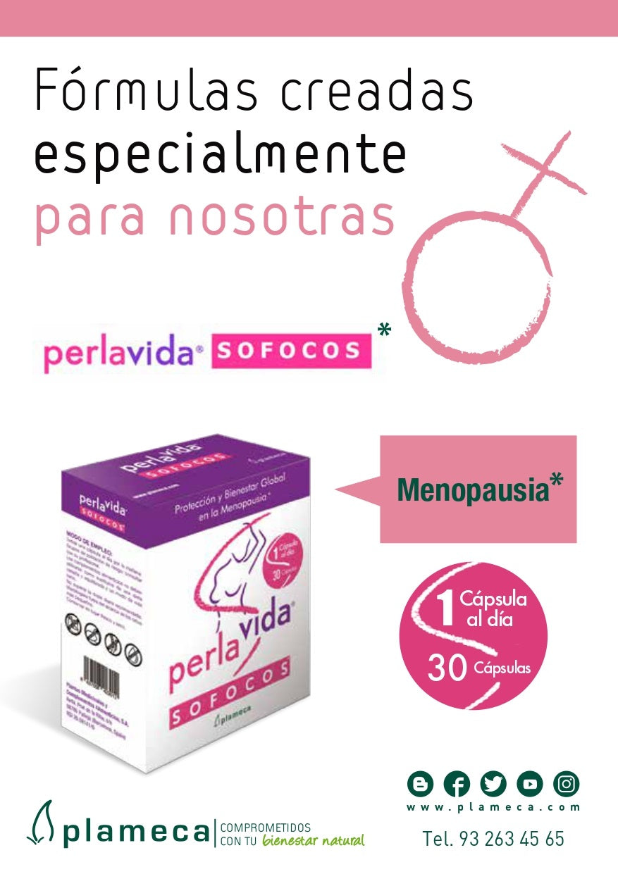 Perlavida Sofocos - Plameca - 30 cápsulas