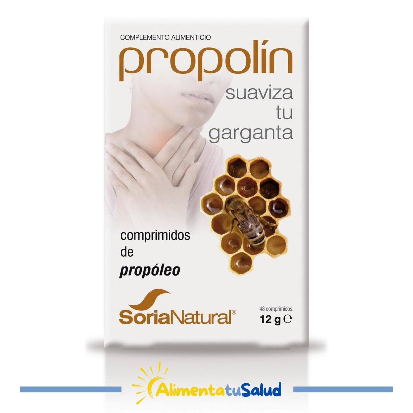 Propolí Garganta - Soria Natural - 48 comprimits masticables