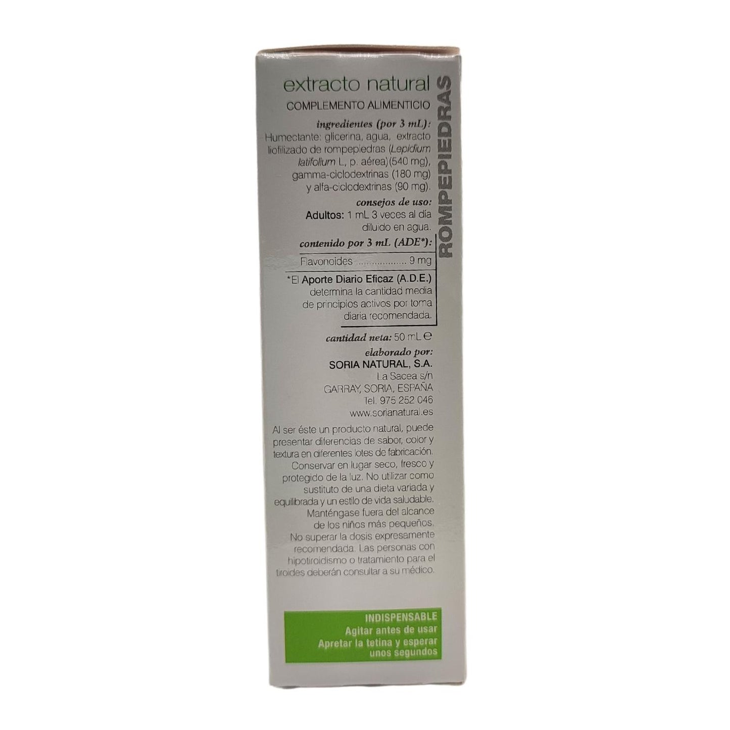 Extracto fluido de Rompepiedras - Soria Natural - 50 ml