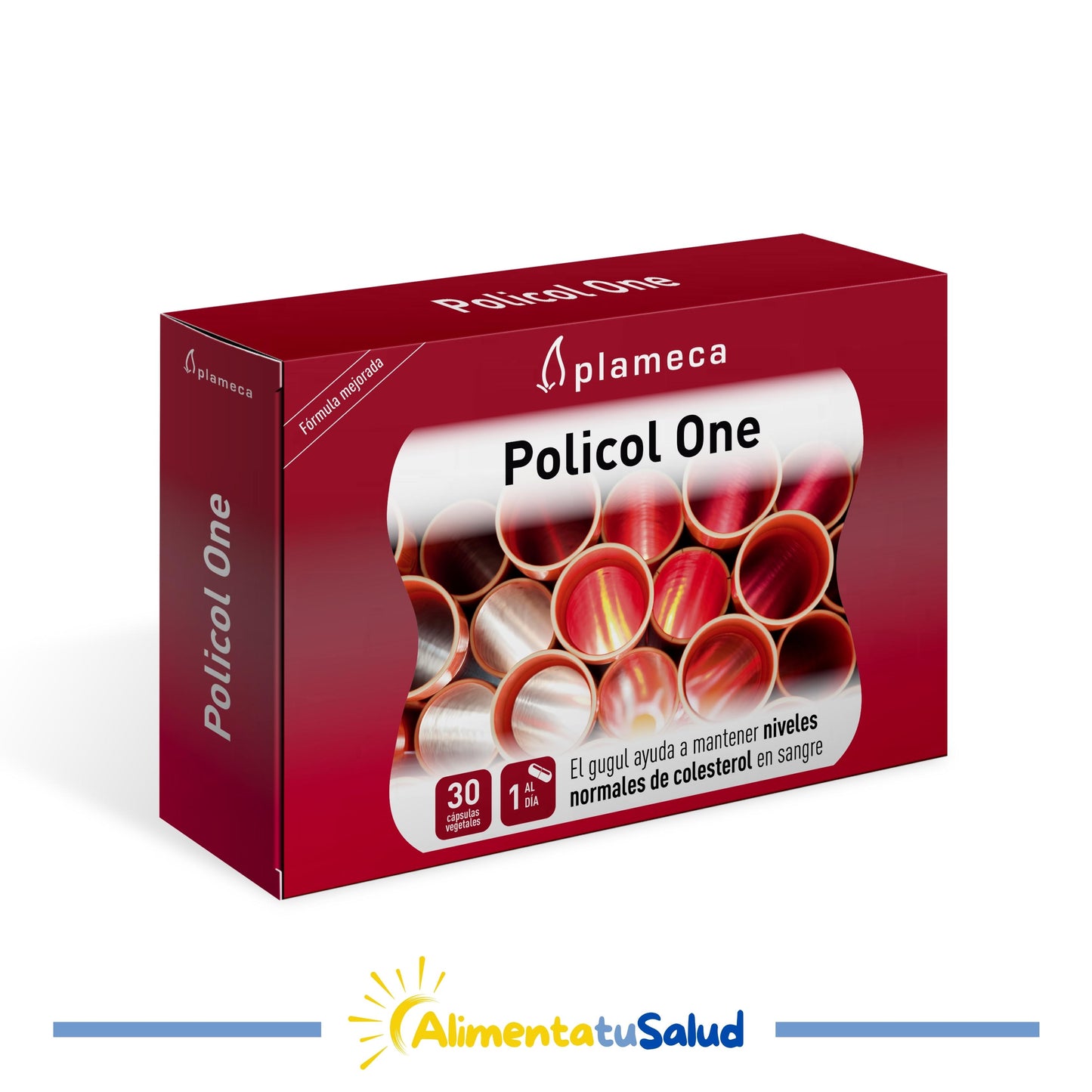 Suplemento Policol One – Plameca – 30 cápsulas vegetales.