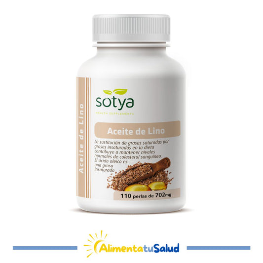 Aceite de Lino - Sotya - 110 perlas