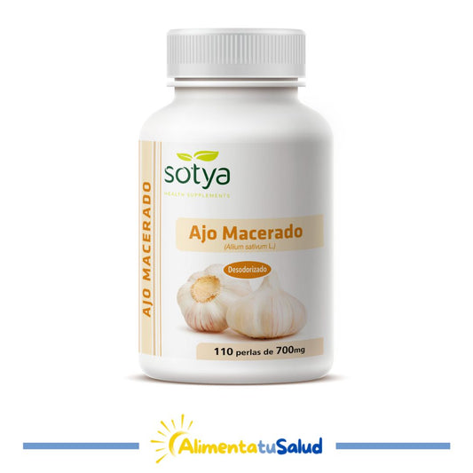 Ajo macerado - Sotya - 110 perlas