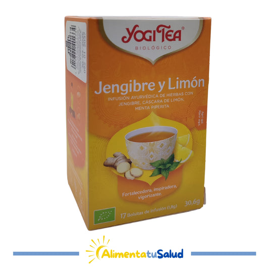 Jengibre y Limón infusión - Yogi Tea - 17 bolsitas