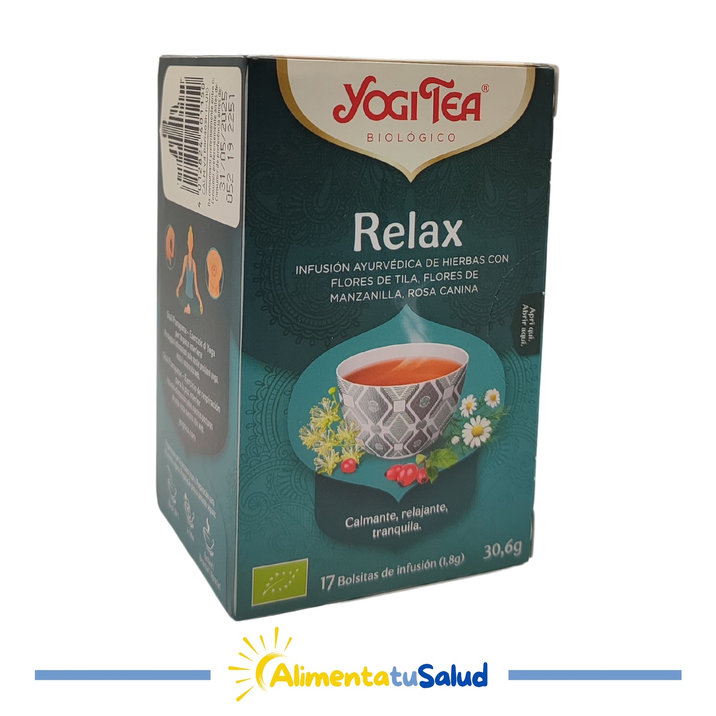 Relax infusión - Yogi Tea - 17 bolsitas