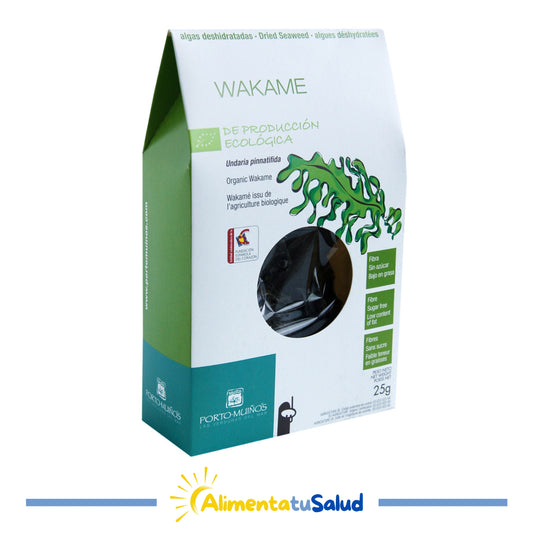 Alga Wakame en copos - 25 g - Porto Muiños