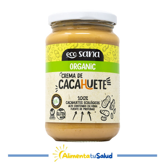 Crema de Cacauet Bio - 350 g - Ecosana