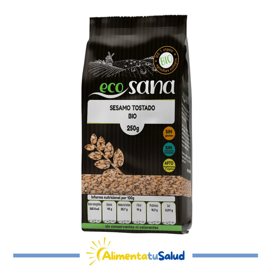 Sésamo tostado Bio - 250 g - Ecosana