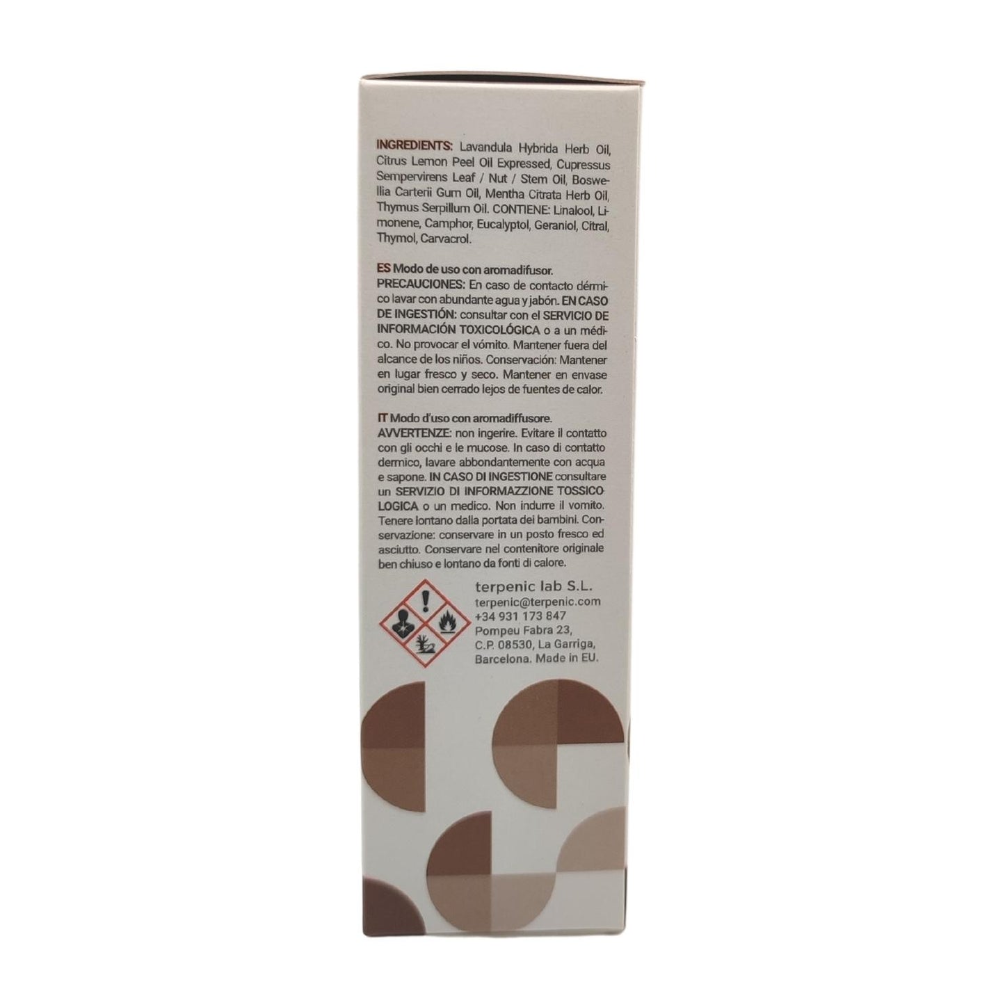 Sinergia de aceites esenciales - Woods - Terpenic - 30 ml